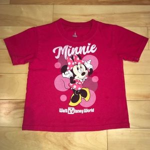 Red Minnie Mouse Top 3T